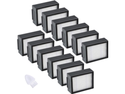 Pacote Com 12 Filtros Compatíveis A Série Irobot Roomba E/i, Filtros De Reposição Alto Desempenho, Acessórios Para Aspirador De Pó E5, E6, I3, I4, I6