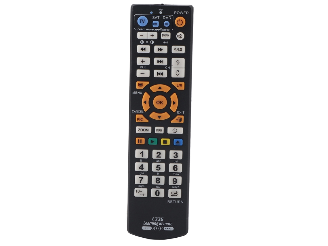 Mando a Distancia Universal Inteligente com Função de Aprendizagem para TV por Cabo, DVD e Satélite | S/MARCA