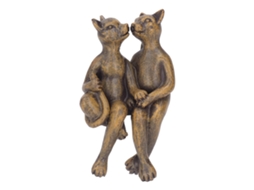 Laxiscreed Ornamento De Resina De Gato Para Decoração De Casa E Escritório
