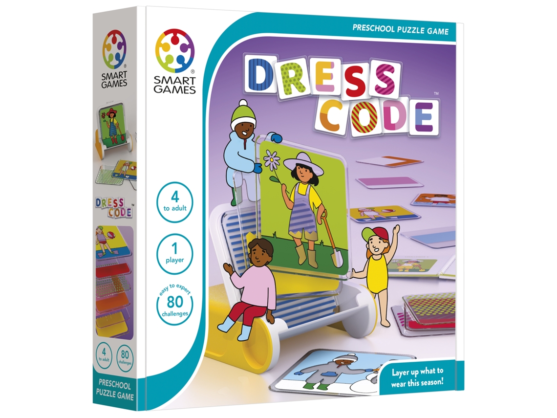Jogo de tabuleiro SMARTGAMES Code (4 anos)