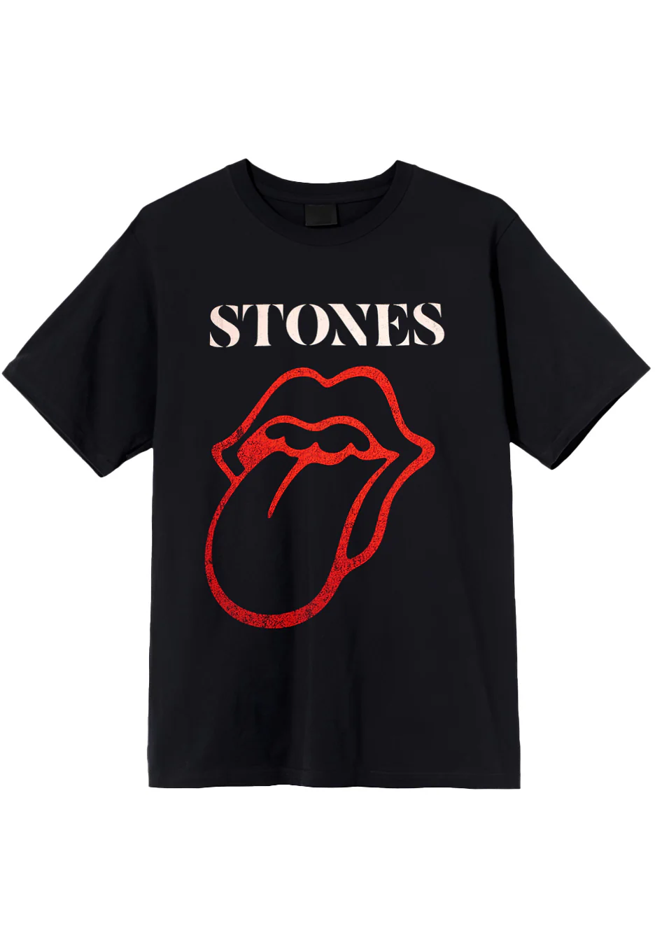 Size:xl Rockinstone The Rolling Stones - Sixty Classic Vintage Tongue - T-shirt Unisex Adults