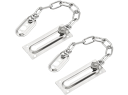 Fechadura De Corrente Para Porta Com Corrente, Interna, Em Aço Inoxidável, Segurança Porta, Limitador Interna