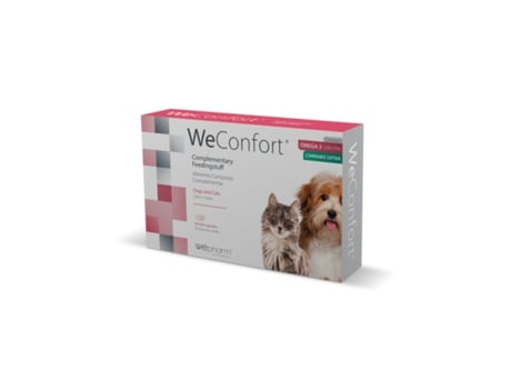 Wepharm Weconfort Cães & Gatos 30 Comprimidos com Cannabis Sativa