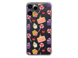 Capa Tumundosmartphone De Silicone À Prova De Choque Para Nothing Phone 3a Lite 5g Estampa Candy Design 01