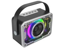 Máquina de karaokê, microfone sem fio com luzes, Bluetooth portátil JYTGALX