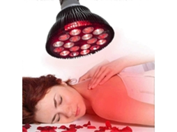 Lâmpada de Terapia com Luz Vermelha, Wolezek 54w 18 Leds, Dispositivo Infravermelha, Comb Inada Vermelha 660n GOKOCO