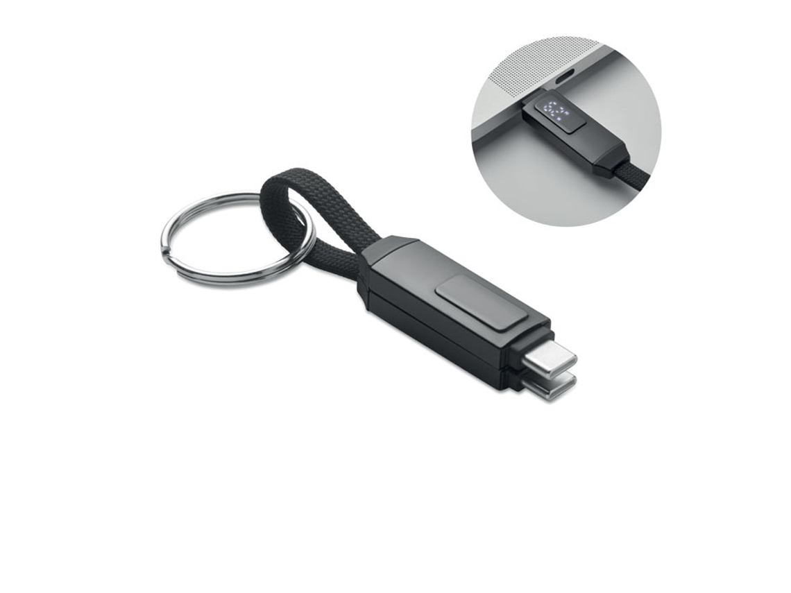 Llavero Con Cable de Carga MIDOCEAN