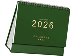 Calendário Mensal 2026, Tamanho De Bolso, Decoração De Mesa, Planejador Diário, Organizador Pequeno