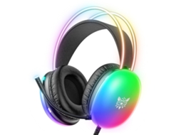 Lurelia Headset Gamer X25 Rgb 7.1 3,5 Mm Usb Microfone Preto