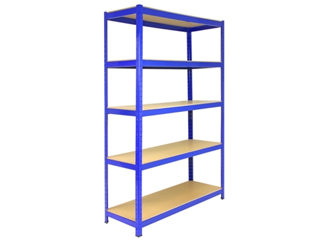 Estante MONSTER RACKING T-Rax de Aço Inoxidável Sem Parafusos (Preto)