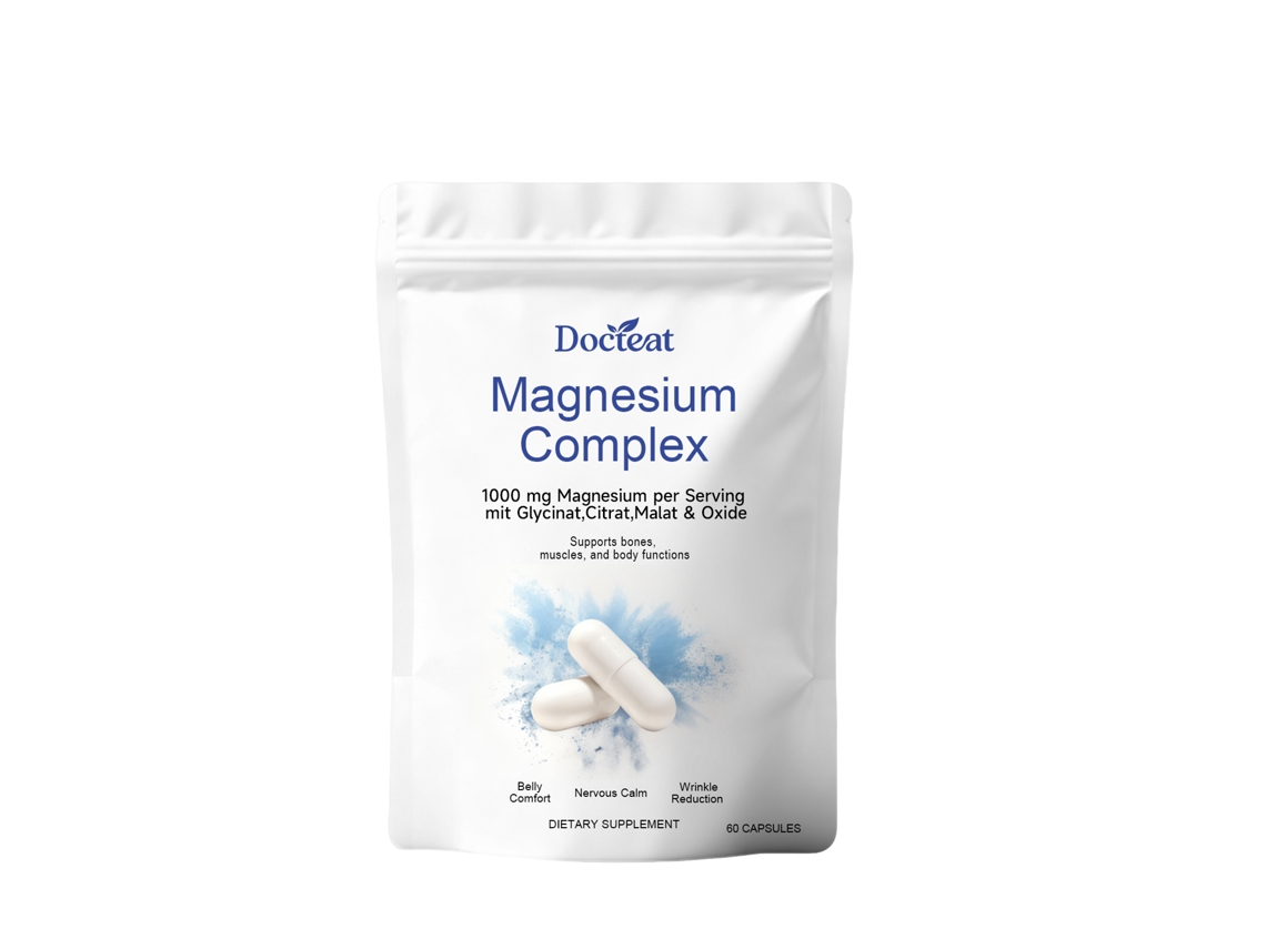 Cápsulas Magnésio Complexo Suporte Nutricional