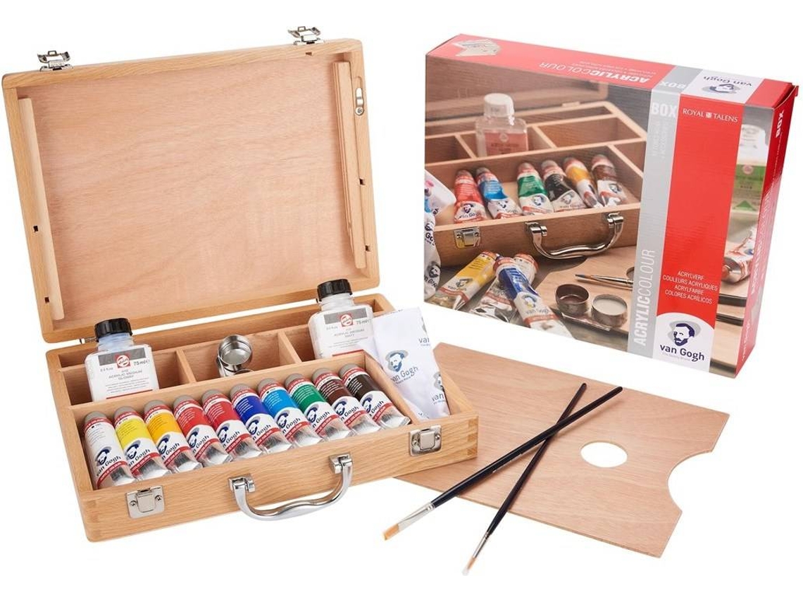 Caixa de Iniciação Pintura VAN GOGH Acrílico