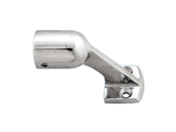 Suporte de Corrimão Terminal de Aço Inoxidável 2945022 Prateado 22 Mmoem Marine