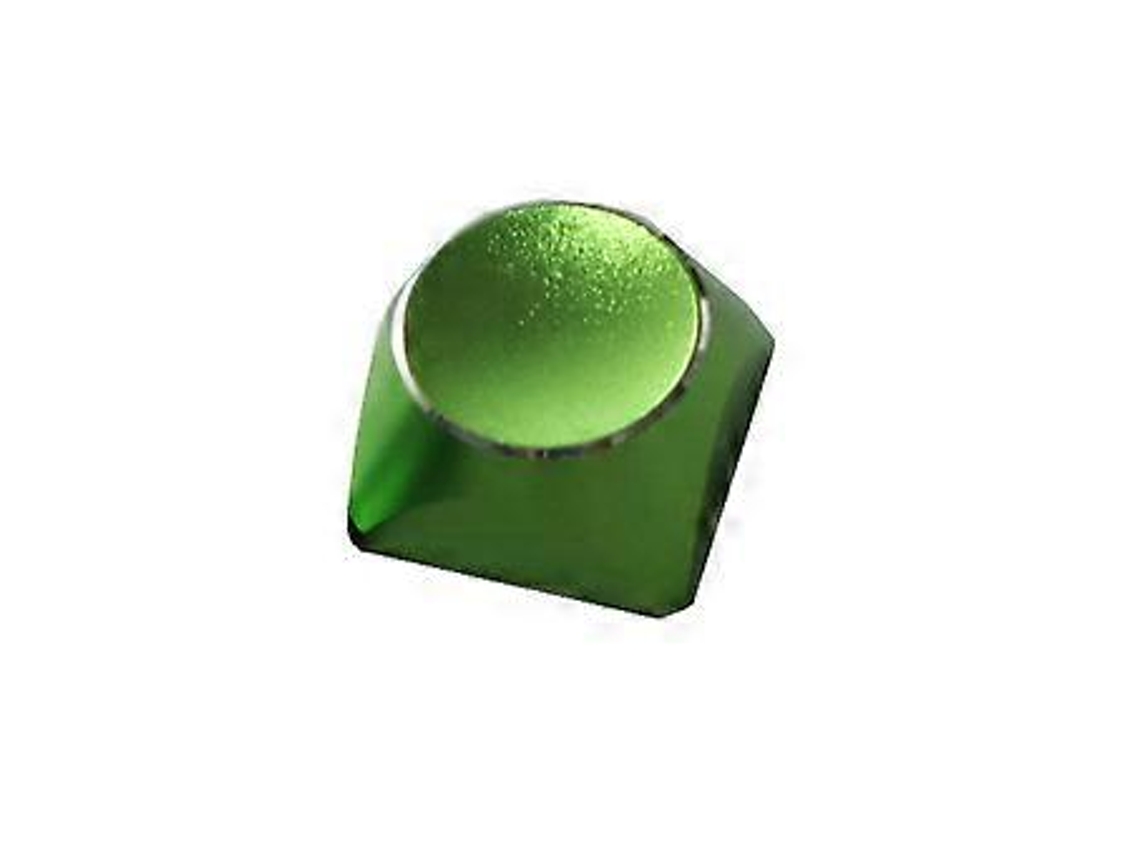 Teclado Somente Na Parte Superior, Teclado De Liga De Alumínio Com 2 Teclas Para Teclados Mecânicos Xda Profile Gaming Keyboard Top Green Aquaforge