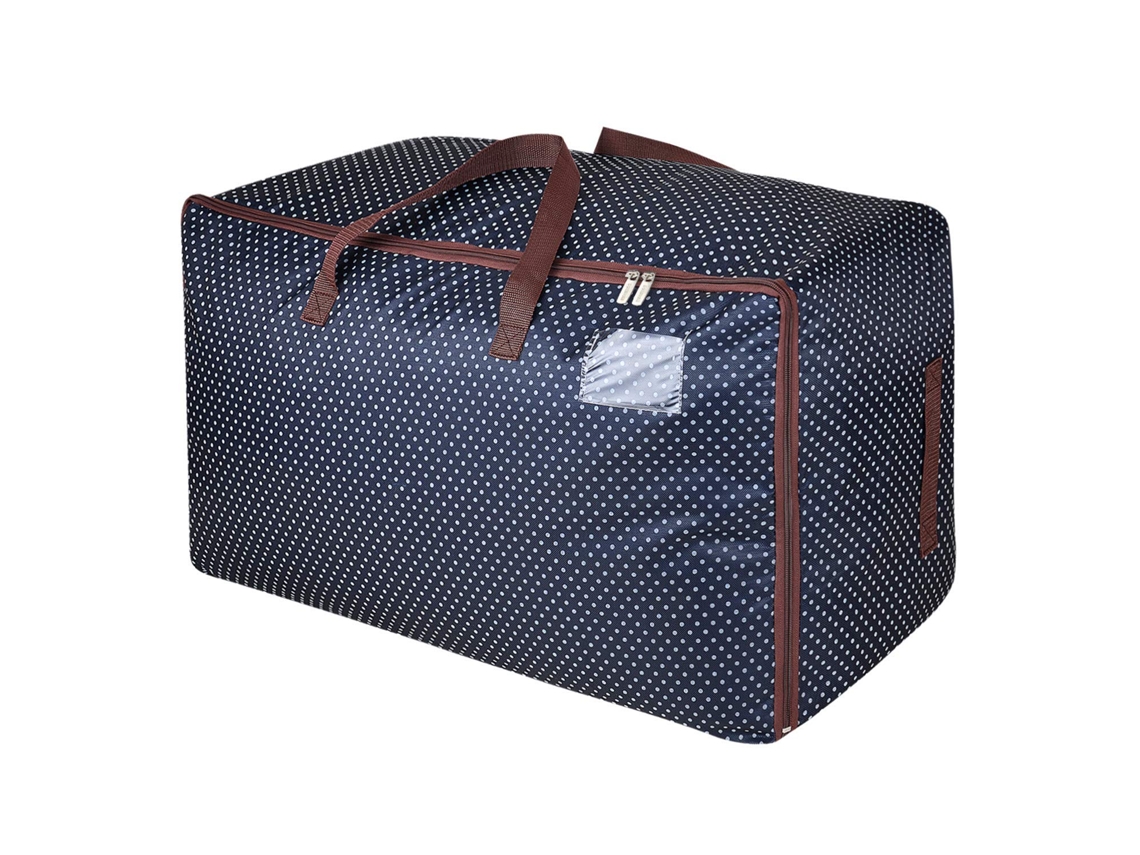 Saco De Armazenamento De Roupas 105l,organizador De Viagem Grande E Resistente Para Guardar Roupas Btforus (azul)