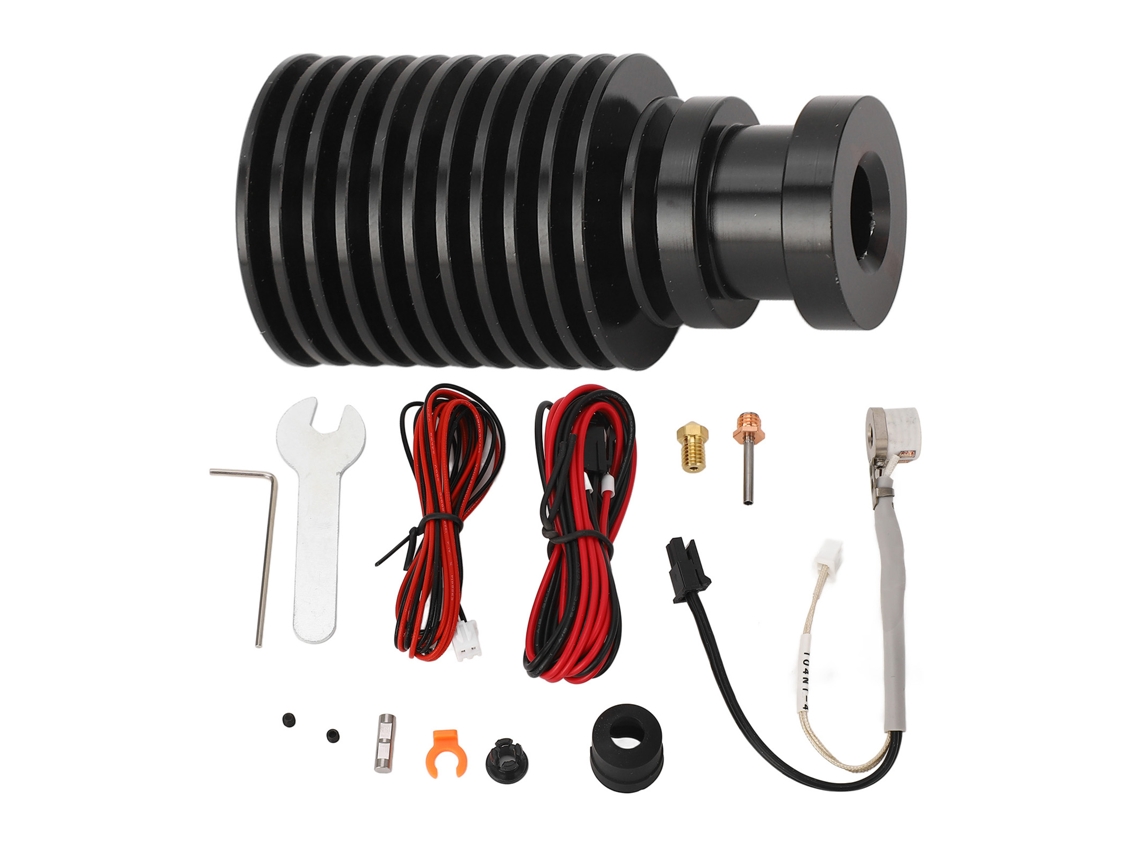 Core De Aquecimento Cerâmico Hot End Extruder V6 Assemblado Para Ender 3 - Alta Temperatura