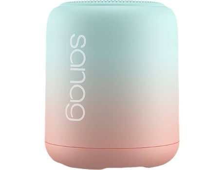 Coluna Bluetooth SEIGNEER X6S Azul e Rosa (5W - Bluetooth)