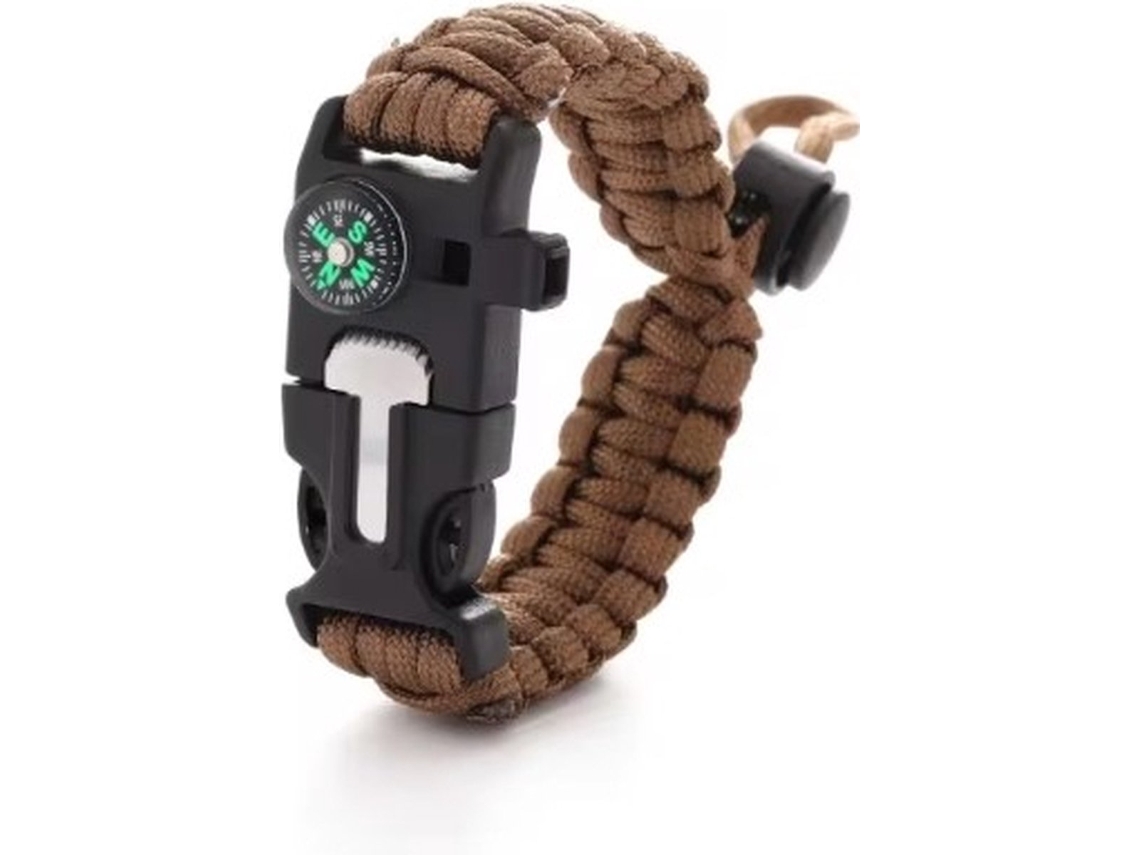 Pulseira de Sobrevivência 29 em 1 Prateada BRILVIBERA