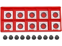 Pacote Com 10 Lâminas De Metal Duro Para Madeira, 14 X Mm, Borda