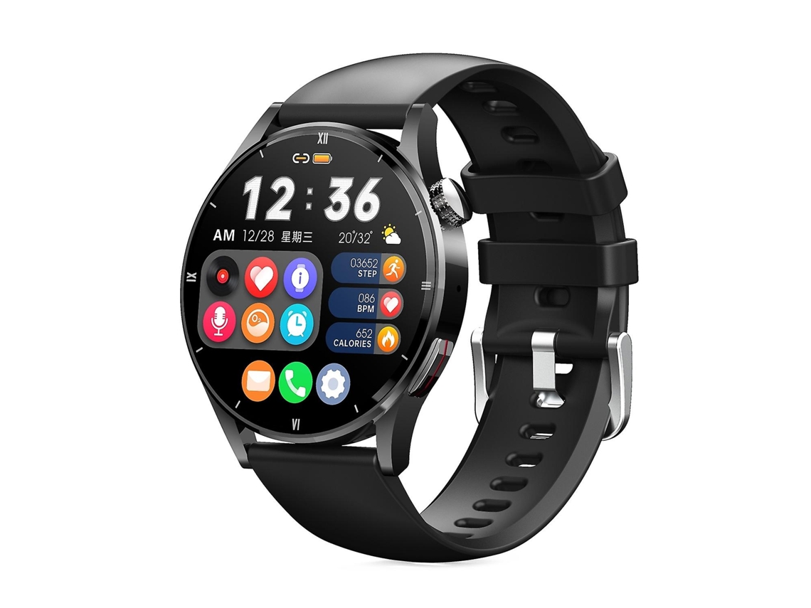 Relógio inteligente esportivo DM14 1,32 polegadas Bluetooth 5.2 para e-bike