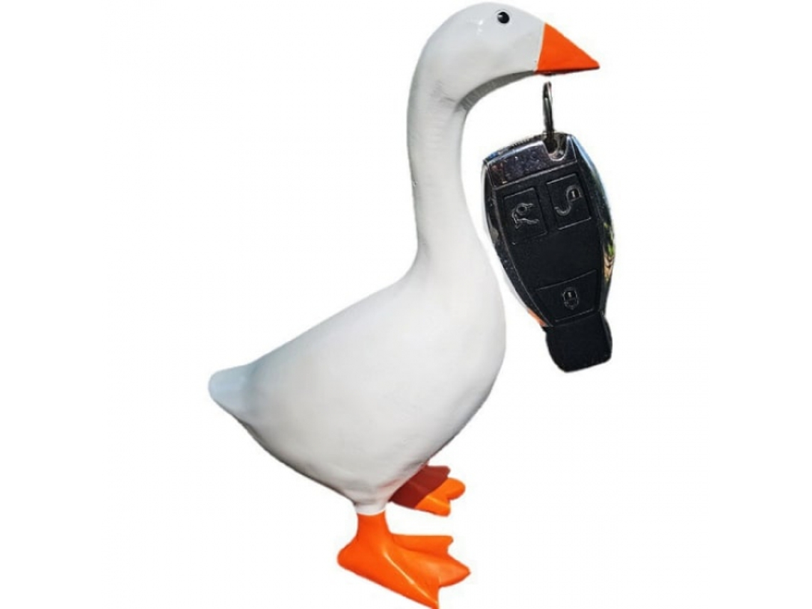 Porta chaves Magnético em Forma de Pato, Ganso, para Decoração de Casa, Pe BRILVIBERA
