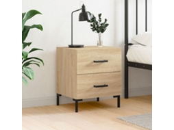 Vidaxl Mesa Cabeceira 40x35x47,5 Cm Derivados Madeira Carvalho Sonoma