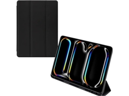 Mobilize Pu-couro Solid Folio Book Capa Preto Apple Ipad Pro 2024/2025 13