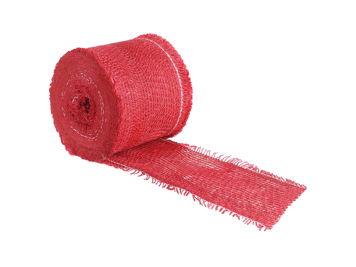 Vidaxl Rolo De Sisal 10 X 1500 Cm Vermelho