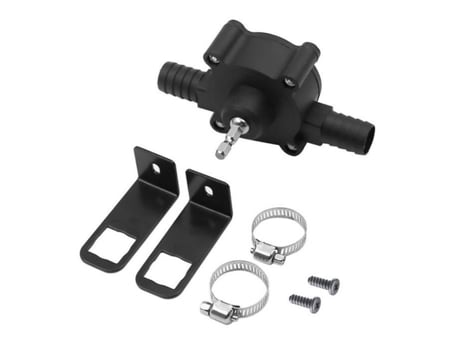 Bomba Pequena Portátil de Acionamento de Broca Elétrica Autoescorvante para Transferência de Água e Fluido de Óleo KKMOON