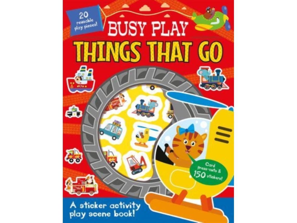 Livro Busy Play Things That Go de Isaacs e Connie (Inglês)