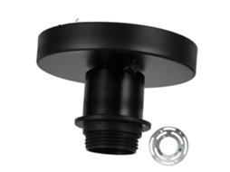 Soquete Para Lâmpada Com Design Elegante Em Forma De Anel, Acessório Para Luminárias De Teto E