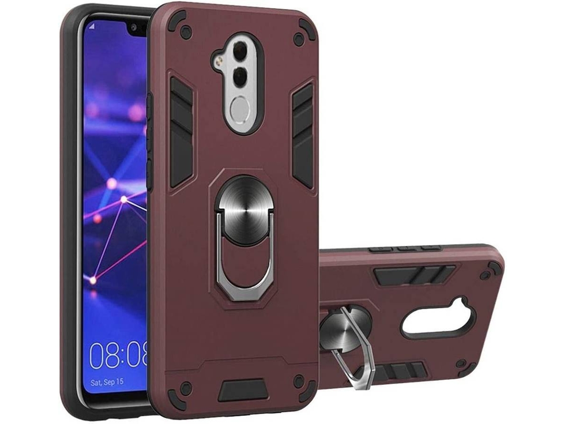 Capa Huawei Mate 20 Lite HONGWE. Robusta Bordô