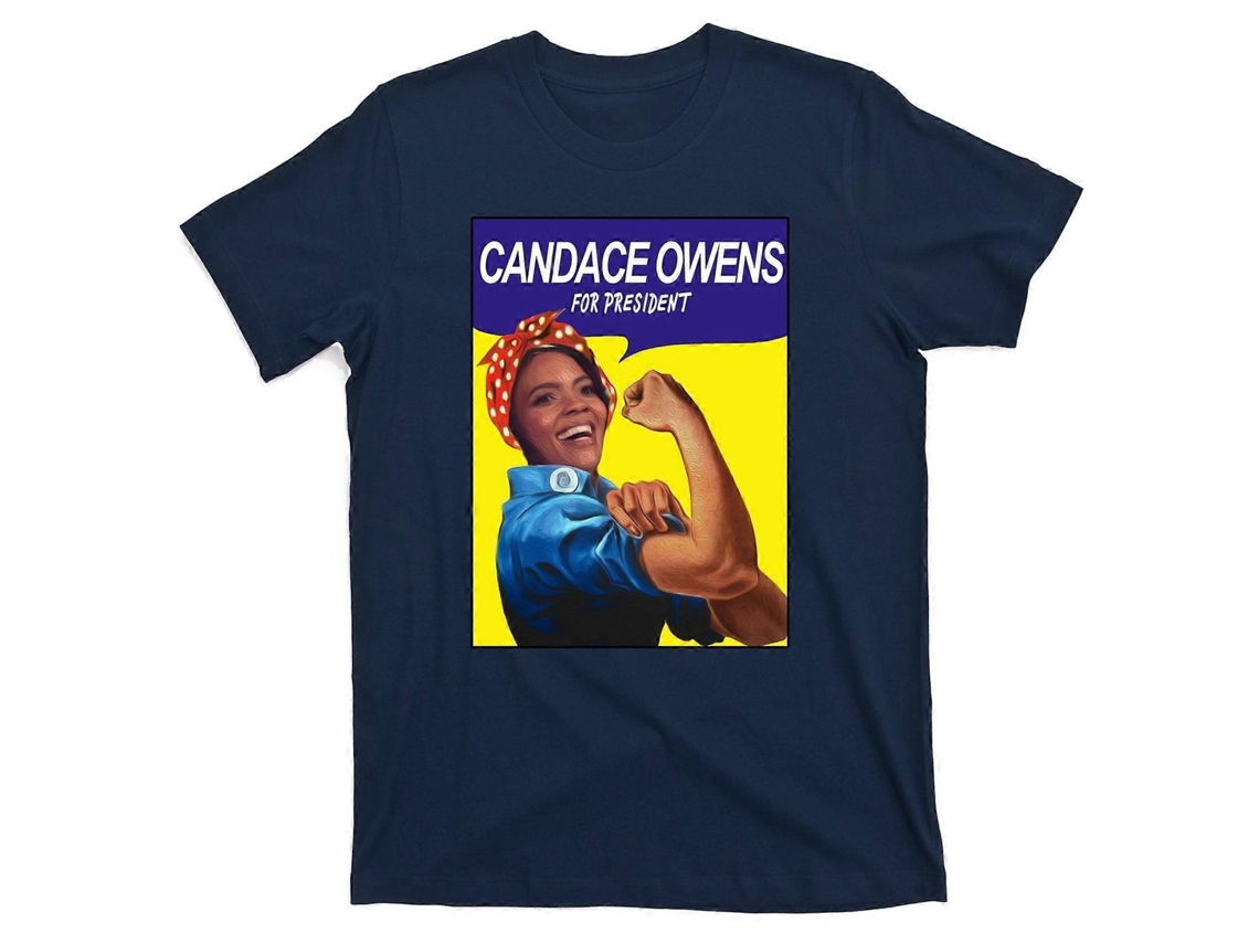 Candace Owens For President T shirt Unisex Best Sellers Sizem ROCKINSTONE