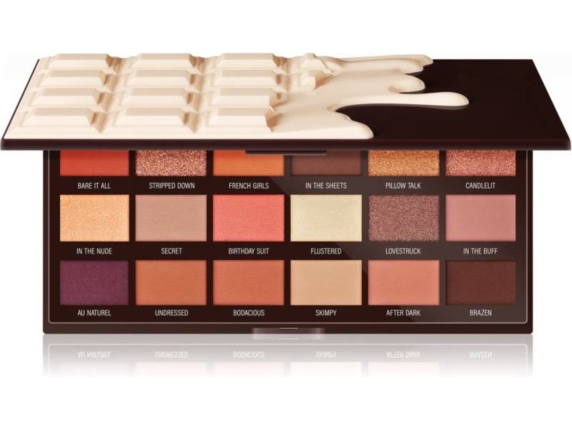 Paleta de Sombras DISCOVER I HEART REVOLUTION Revolution Nudes Chocolate Shadow