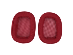 Aetheria almofadões de Orelha para Fone de Ouvido Logitech G433 G35 G930 G933 G933s G935 G633 G633s G635 G533 G430 G431 G432 G332 G230 Vermelho