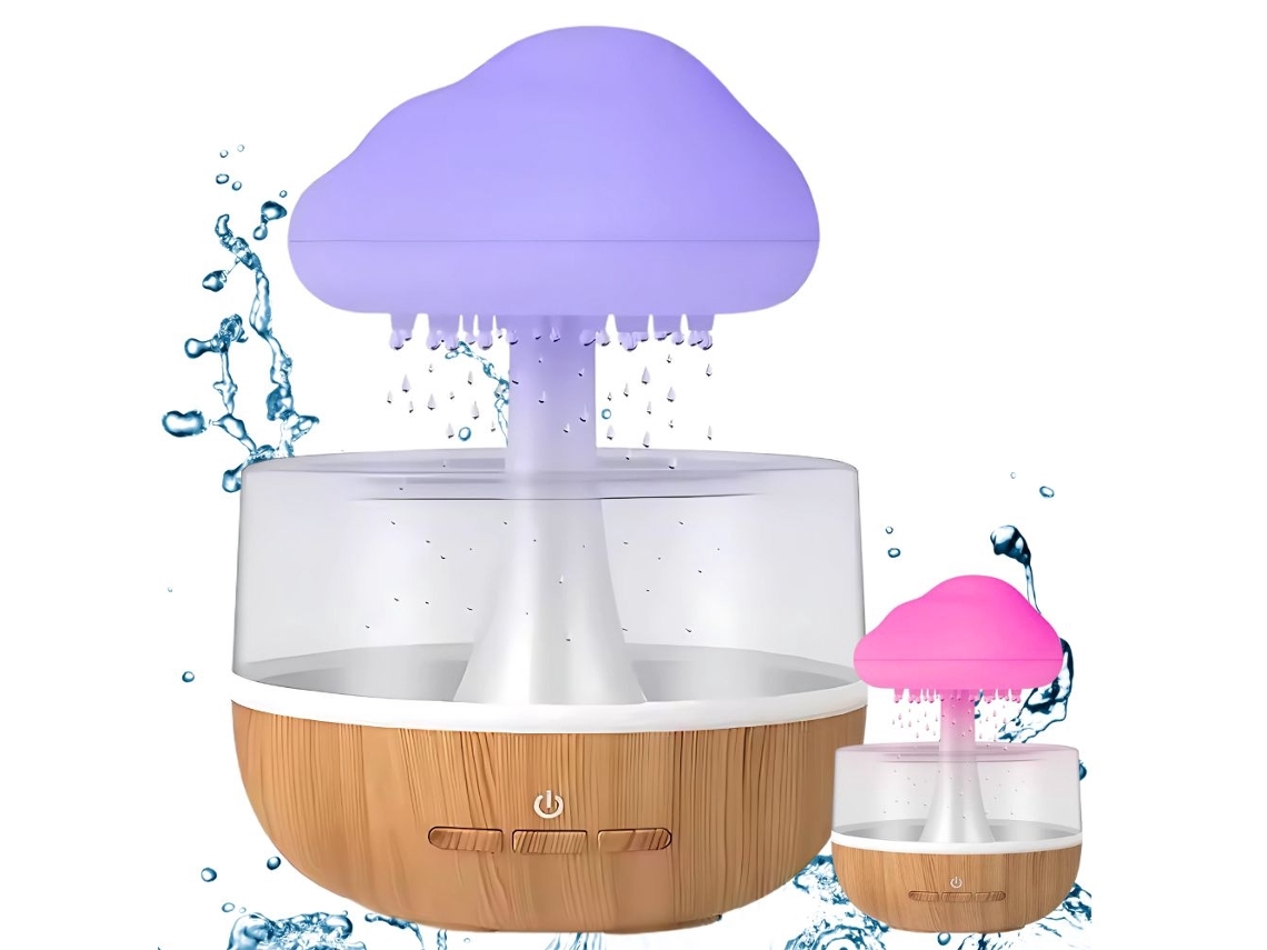 Difusor de Aromas Led, Nuvem, Sem Fio BRILVIBERA