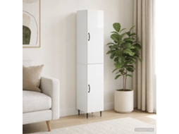 Vidaxl Conjunto De Gabinete 2 Unid. Branco Brilhante