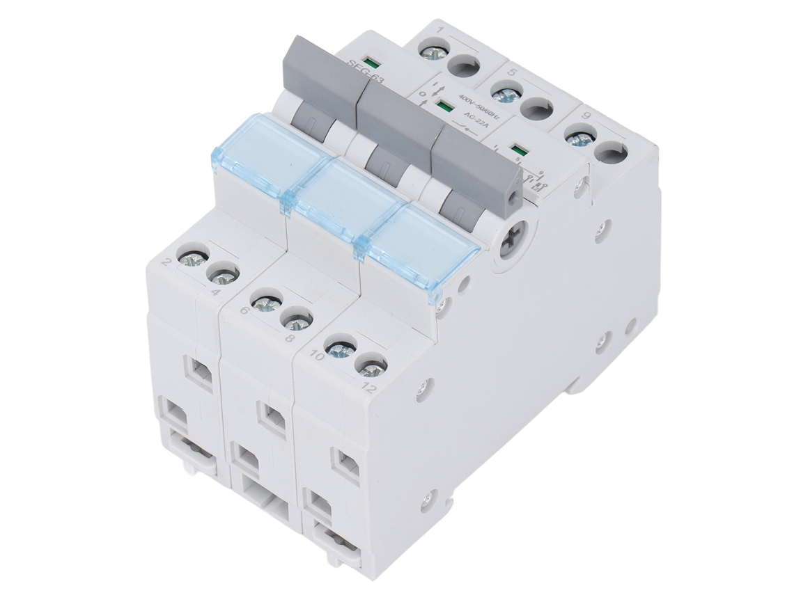 Interruptor Isolador Dc Para Painéis Solares (isolação De Potência Dupla, Proteção De Circuito)