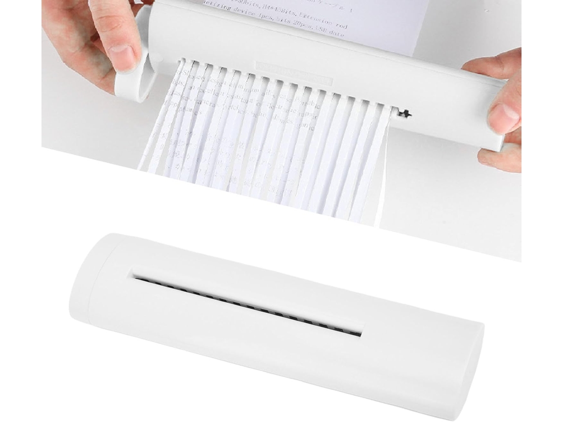 Déchiqueteuse De Papier Kuuleyn, Mini À Main, Outil De Coupe De Documents Manuel Portable Para