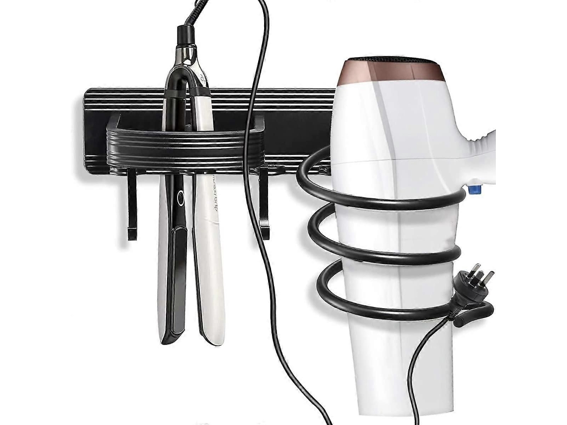 Suporte para Secador de Cabelo, Cabelo e Chapinha, Alumínio Banheiro, Vaso Sanit GOKOCO