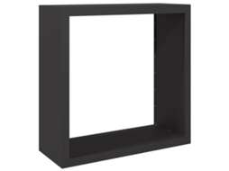 Firewood Rack, Firewood Racks Vidaxl Preto Aço (100 X 40 X 100 Cm)