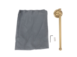 Suporte de Papel Higiênico de Cobre Fixo na Parede 11.2in S/MARCA
