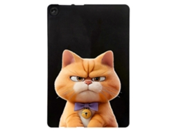 Capa Para Lenovo Tab M10 Com Estampa, Fina E Protetora Em Tpu Gato Garfield Tuotuo (3ª Geração)