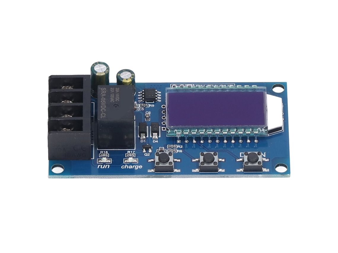 Laxiscreed Módulo De Controle De Carregamento De Bateria De Lítio Com Proteção Digital Dc 6-60v