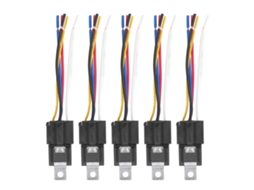Kit de Relé Automotivo 12v 40a com Sockets
