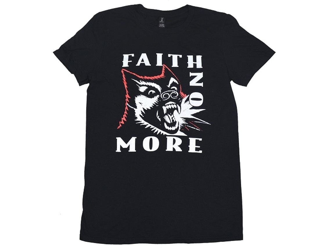 Faith No More Logo Dog T-shirt Unisex Adults Size:l