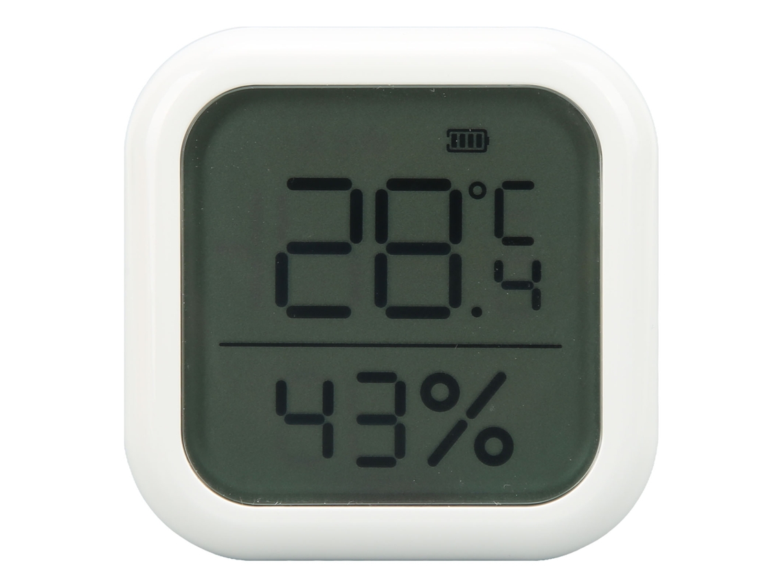Monitor De Temperatura E Humidade Inteligente Laxiscreed Com Ligação Móvel E Visor Digital Sem Fios