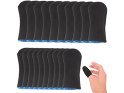 Exceart 10-pares De Dedeiras Resistentes Ao Suor Para Jogos, Antiderrapantes E Versáteis