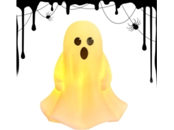 Luminária De Halloween, Estatueta Led Fofa E Divertida, Decoração Mesa