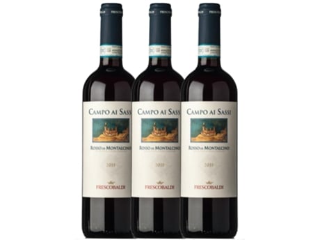 Vinho MARCHESI DE' FRESCOBALDI Marchesi De' Frescobaldi Castelgiocondo Campo Ai Sassi Sangiovese Rosso Di Montalcino (0.75 L - 3 unidades)